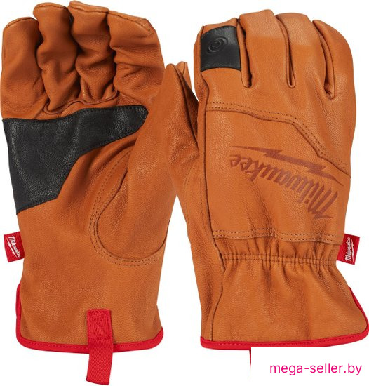 Перчатки из натуральной кожи Milwaukee 9/L 4932478124