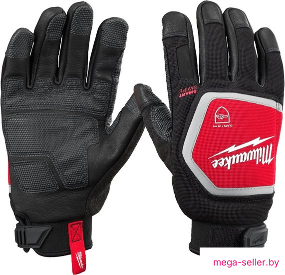 Перчатки из натуральной кожи Milwaukee Chain Saw XL/10 4932493542