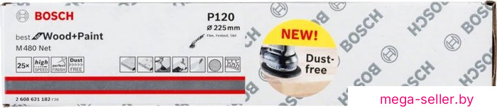 Набор шлифлистов Bosch M480 Best Wood and Paint 2608621182