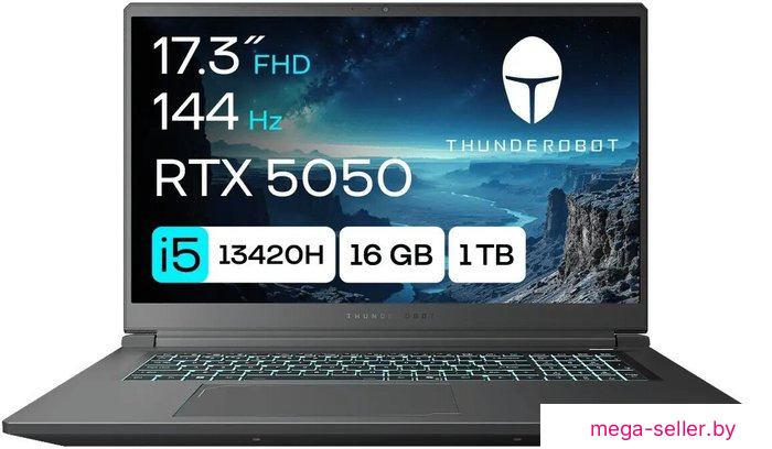 Игровой ноутбук Thunderobot Range 17 G2 Evo JT009E00KRU