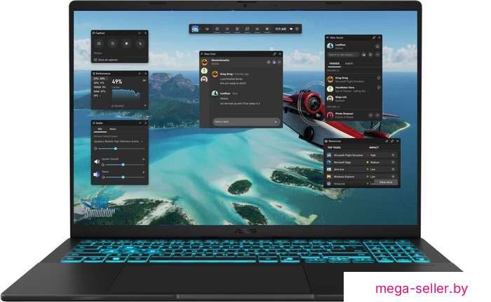 Игровой ноутбук ASUS V16 V3607VP-RP031