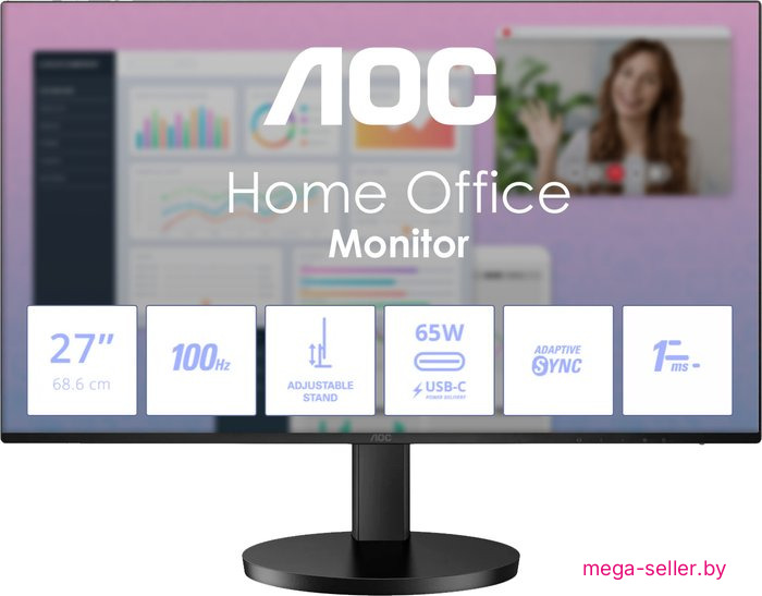 Монитор AOC Q27B3CF2