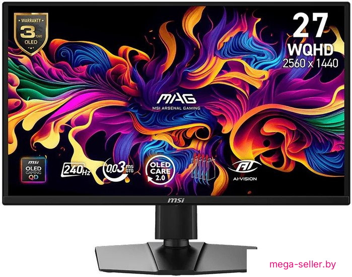 Игровой монитор MSI MAG 272QP QD-OLED X24