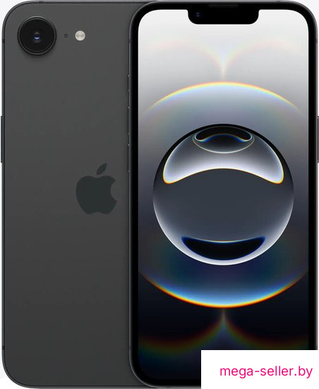 Телефон Apple iPhone 16e 128GB (черный)