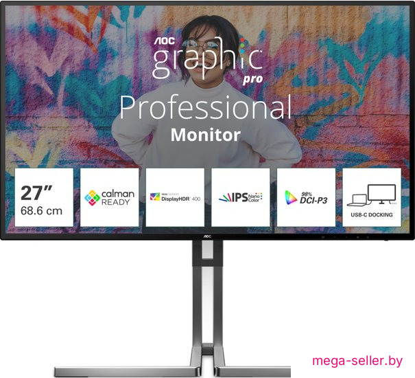 Монитор AOC Graphic Pro U27U3CV
