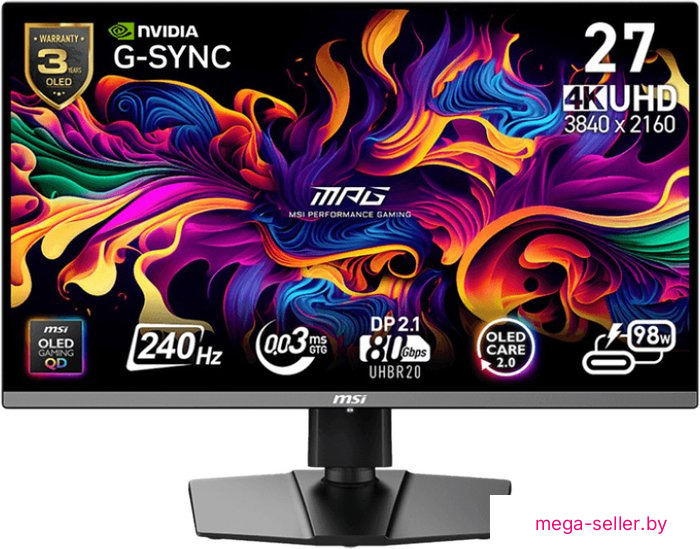 Игровой монитор MSI MPG 272URX QD-OLED