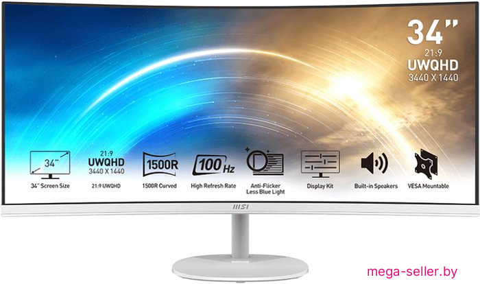 Монитор MSI Pro MP341CQW