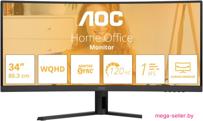 Монитор AOC CU34B3E