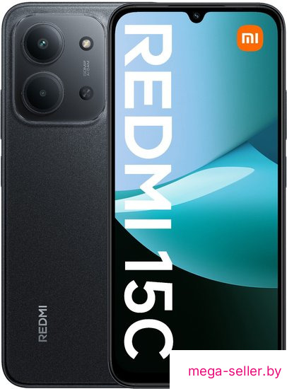 Телефон Xiaomi Redmi 15C 4G 8GB/256GB международная версия (черный)
