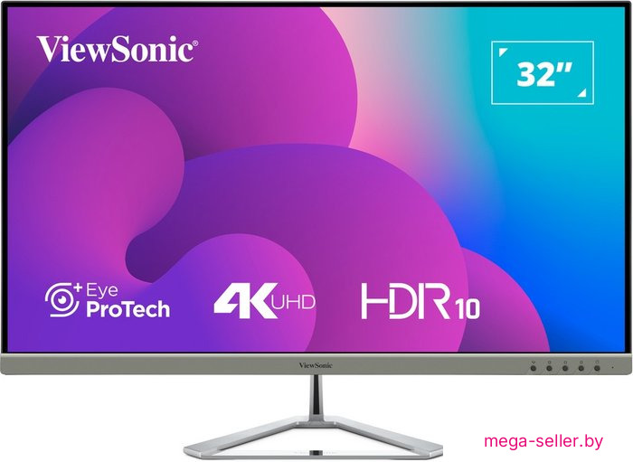 Монитор ViewSonic VX3276-4K-MHD-2