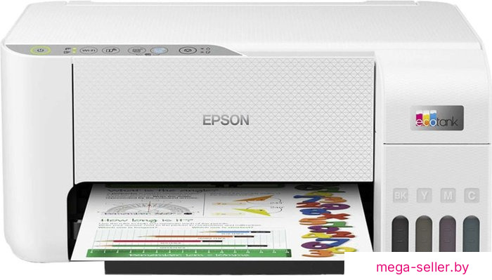 МФУ Epson EcoTank L3256 (ресурс стартовых контейнеров 4500/7500, контейнер 003)