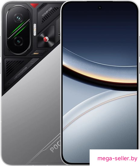 Телефон POCO F7 12GB/512GB международная версия (серебристый)