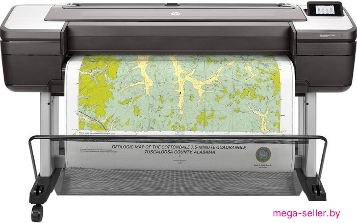 Плоттер HP DesignJet T1700 PS 44" 1VD87A