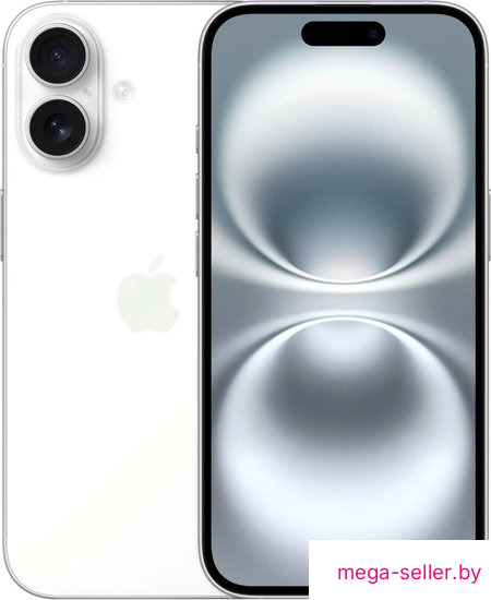 Телефон Apple iPhone 16 128GB (белый)