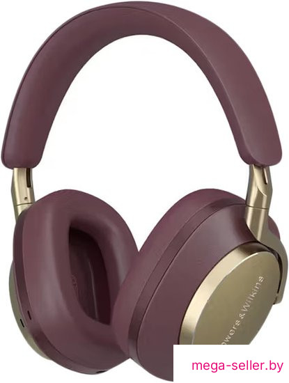 Наушники Bowers & Wilkins PX8 (бордовый/золотистый)