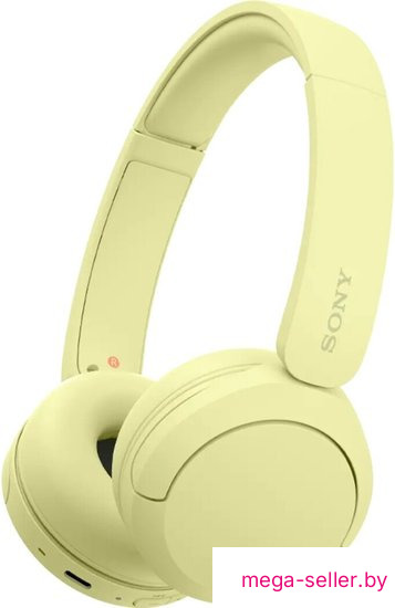 Наушники Sony WH-CH520 (желтый)