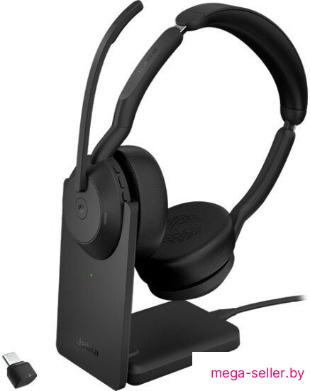 Офисная гарнитура Jabra Evolve2 55 MS Stereo Stand USB-C