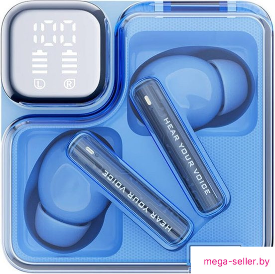 Наушники QCY MeloBuds Neo (синий)