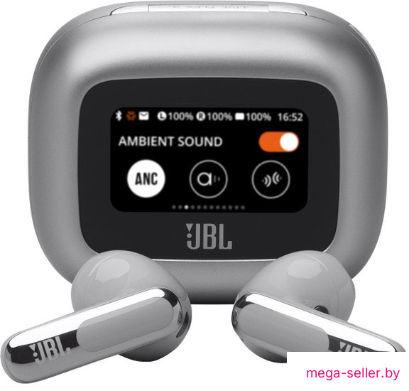 Наушники JBL Live Flex 3 (серебристый)