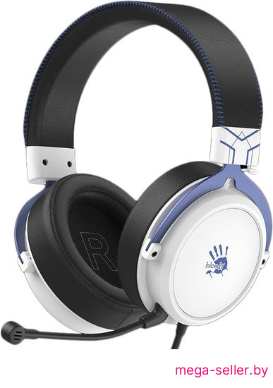 Наушники A4Tech Bloody M590i (синий/белый)