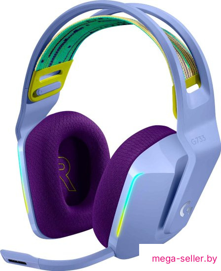 Наушники Logitech G733 Lightspeed Wireless (сиреневый)