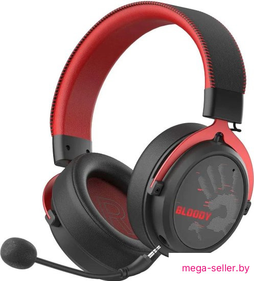 Наушники A4Tech Bloody MR590 Sports (черный/красный)