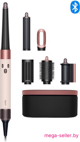 Фен-стайлер Dyson Airwrap Complete Long HS08 i.d. (с переходником на евровилку, керамический розовый/розовое золото)