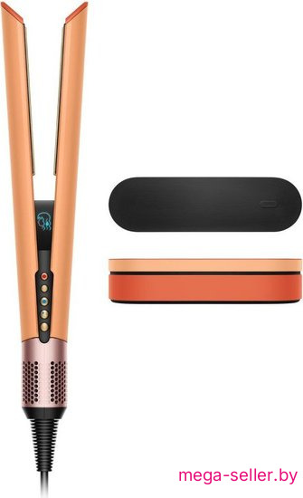 Выпрямитель Dyson Airstrait (с переходником на евровилку, керамический абрикосовый/топаз)