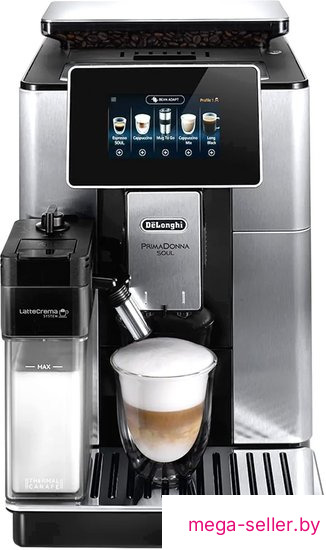 Кофемашина DeLonghi PrimaDonna Soul ECAM 610.75.MB