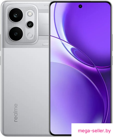 Телефон Realme P4 Power 5G 8GB/256GB международная версия (серебристый)