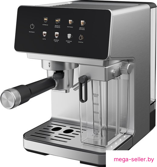 Рожковая кофеварка Weissgauff WCM-355 DBx Automatic Cappuccino ColorTouch