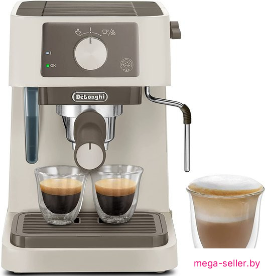 Рожковая кофеварка DeLonghi Stilosa EC235.CR