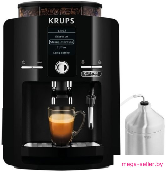 Кофемашина Krups Quattro Force EA82F010