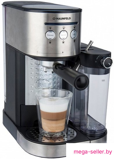 Рожковая кофеварка MAUNFELD MF-720S Pro