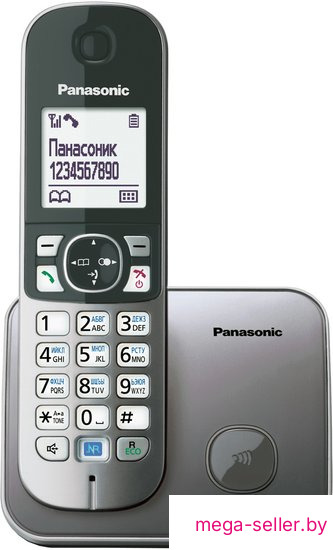 Радиотелефон Panasonic KX-TG6811RUM