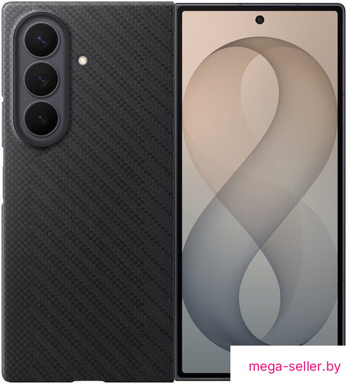Чехол для телефона Samsung Carbon Magnet Case для Samsung Galaxy Z Fold8 Ultra (черный)