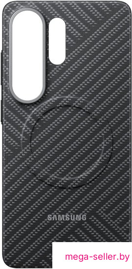Чехол для телефона Samsung Carbon Magnet Case для Samsung Galaxy S26 Ultra (темно-серый)