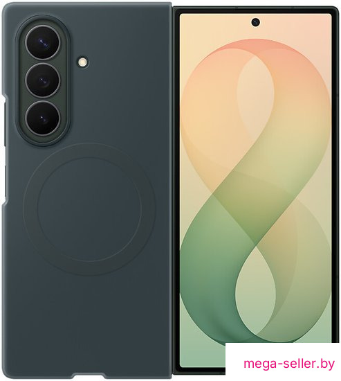 Чехол для телефона Samsung Silicone Magnet Case для Samsung Galaxy Z Fold8 Ultra (зеленый)
