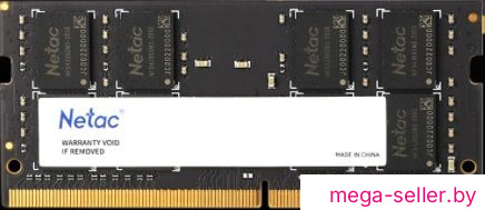 Оперативная память Netac Basic 4GB DDR4 SODIMM PC4-21300 NTBSD4N26SP-04