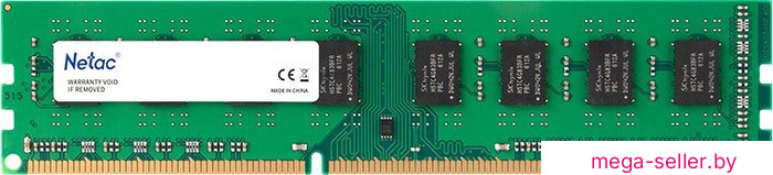Оперативная память Netac Basic 8GB DDR3 PC3-12800 NTBSD3P16SP-08