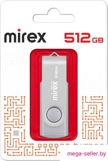 USB Flash Mirex Color Blade Swivel 3.0 512GB 13600-FM3SS512