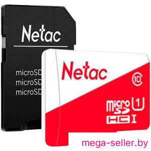 Карта памяти Netac microSDXC 32GB NT02P500ECO-032G-R