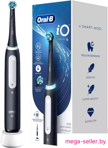 Электрическая зубная щетка Oral-B iO Series 4 iOG4.1B6.0 (черный) 4210201437604