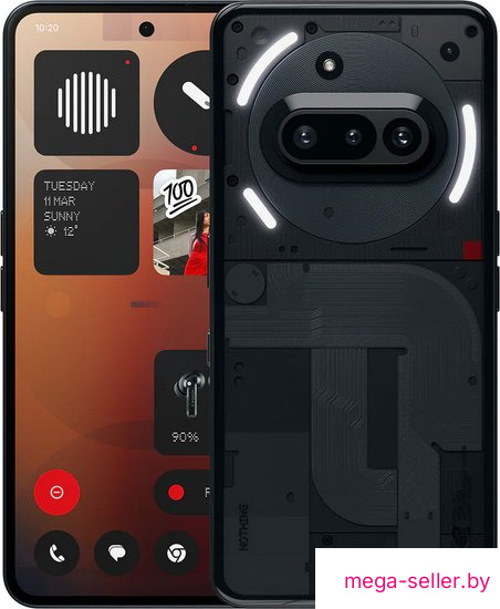 Телефон Nothing Phone (3a) 12GB/256GB (черный)