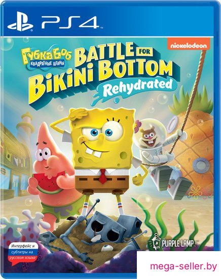 SpongeBob SquarePants: Battle For Bikini Bottom - Rehydrated для PlayStation 4