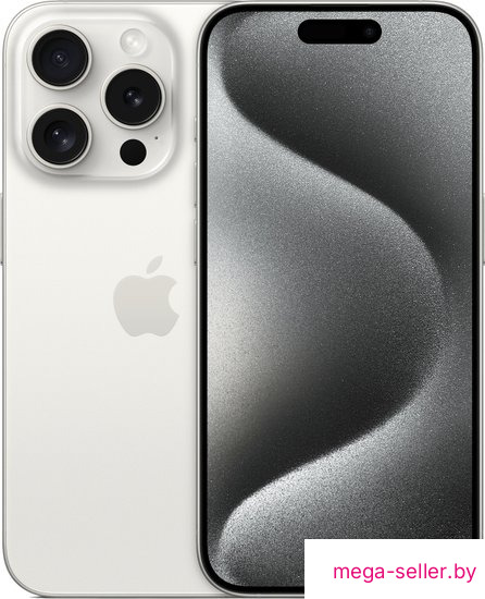 Телефон Apple iPhone 15 Pro 256GB (белый титан)