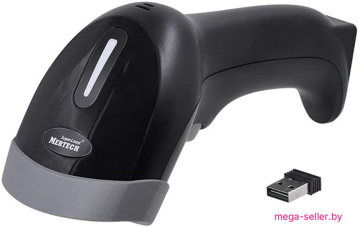 Сканер штрих-кодов Mertech CL-1300 GS BLE Dongle P2D USB (черный)
