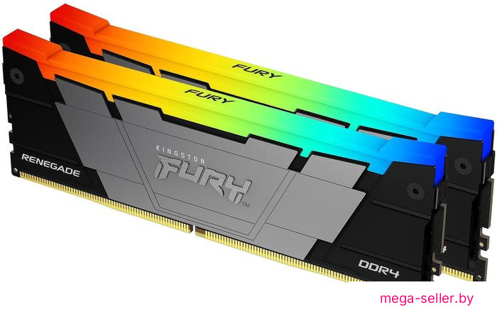 Оперативная память Kingston FURY Renegade RGB 2x8ГБ DDR4 3200МГц KF432C16RB2AK2/16