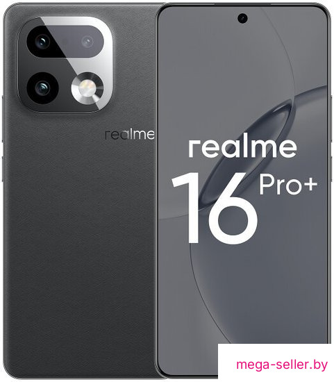 Телефон Realme 16 Pro+ 5G 12GB/512GB международная версия (серый)