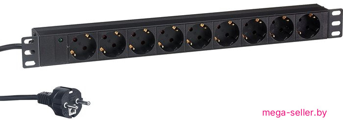Блок розеток ExeGate ServerPro PDU-19H905 Al-9S-EU3CU